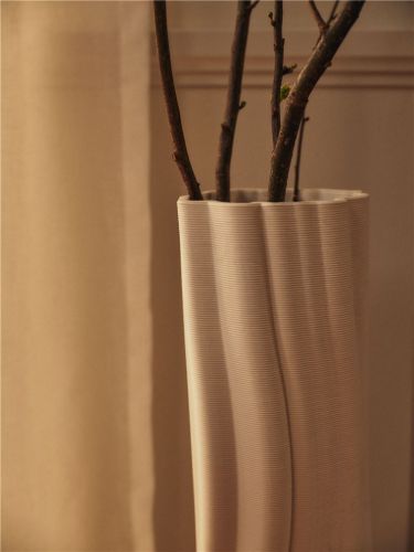 Ferm Living Rylith Bodenvase - Off-White