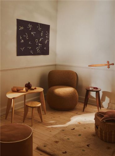 Ferm Living Feve Kinderschreibtisch - Natürliche Esche