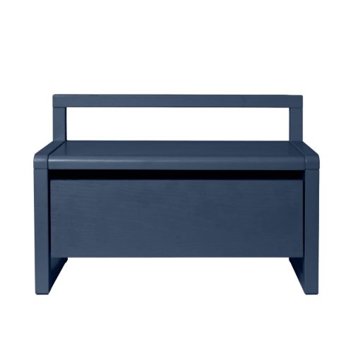 Ferm Living Little Architect Storage Bench - Dark Blue
