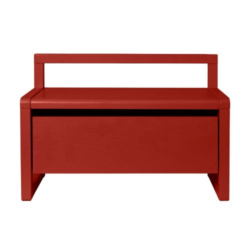 Ferm Living Little Architect Storage Bench - Poppy Red
