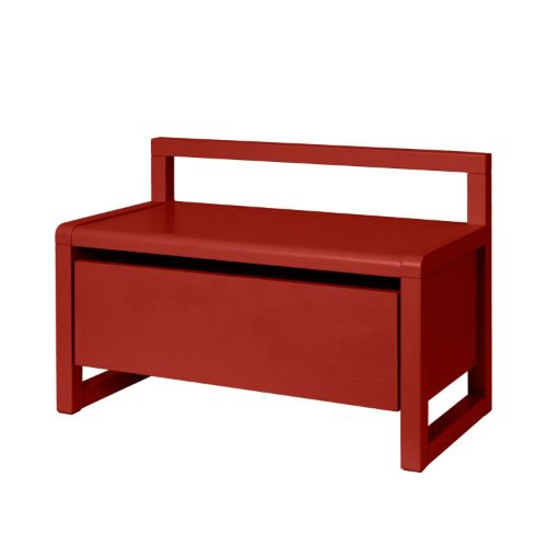 Ferm Living Little Architect Aufbewahrungsbank - Poppy Red