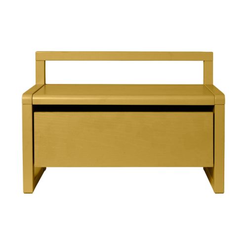 Ferm Living Little Architect Storage Bench - Yellow
