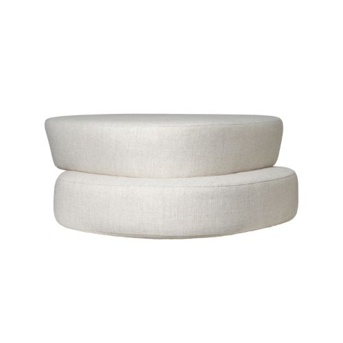 Ferm Living Plyo Ottoman Staple - Off-White

