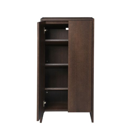 Ferm Living Parcel Flurschrank H: 110 cm - Dunkel gebeizte Eiche