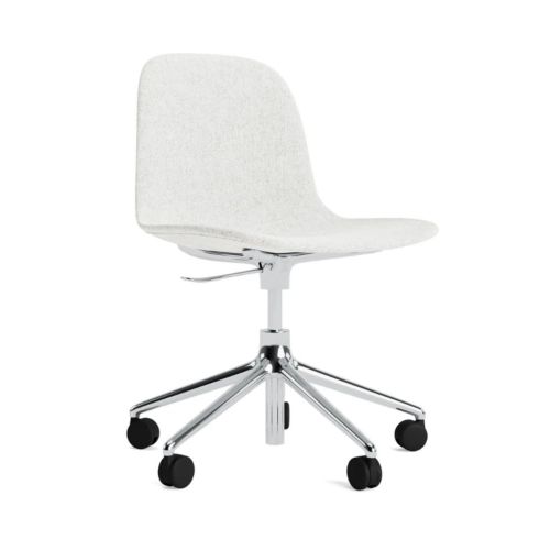 Normann Copenhagen Form Swivel Bürostuhl - Aluminium/Hallingdal 110