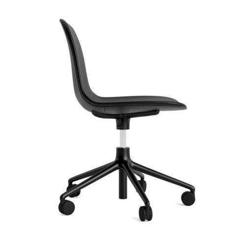 Normann Copenhagen Form Swivel Kontorstol - Sort Aluminium/Ultra 41599