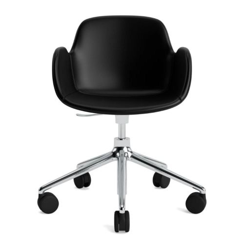 Normann Copenhagen Form Kontorstol m. Armlæn - Aluminium/Ultra 41599