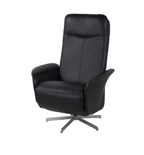 Mogens Hansen Resto Lænestol Medium  - Grp. 2 Læder / Sort