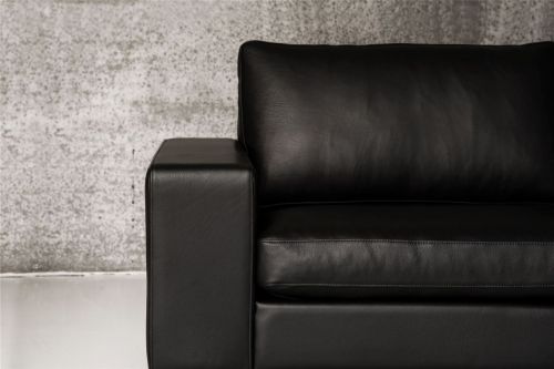 Mogens Hansen MH 221 2-Personen-Sofa L: 174 cm – Premium-Leder / Schwarz