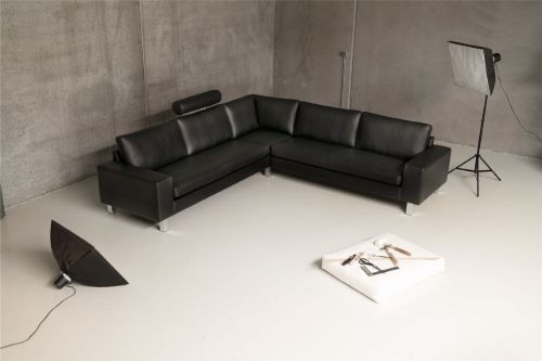 Mogens Hansen Kopfstütze für MH 221 Sofa L: 70 cm – Premium-Leder / Schwarz