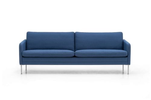 Mogens Hansen Sling Update 3 Pers. Sofa L: 205 cm - Fiord 791/Sling Børstet Stål