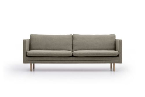 Mogens Hansen MH276 3 Pers Sofa m. Runde Ben L: 210 cm - Fiord 0262/Eg