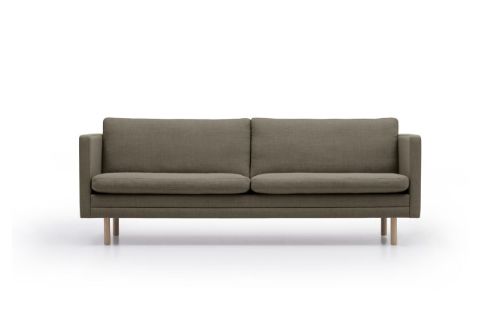 Mogens Hansen MH276 3 Pers Sofa m. Runde Ben L: 210 cm - Fiord 0271/Eg
