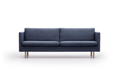 Mogens Hansen MH276 3 Pers Sofa m. Runde Ben L: 210 cm - Fiord 0771/Eg