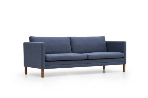 Mogens Hansen MH276 3-Personen-Sofa L: 210 cm – Fiord 0771/Walnuss