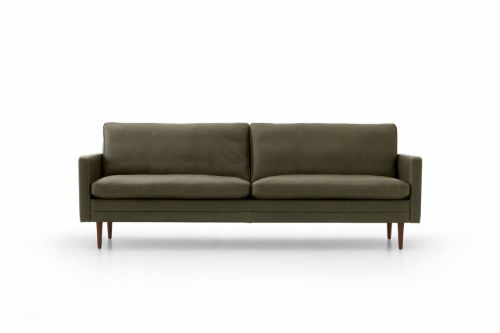 Mogens Hansen MH376 3 Pers Sofa L: 210 cm - Camaro 14 Coneslime/Valnød