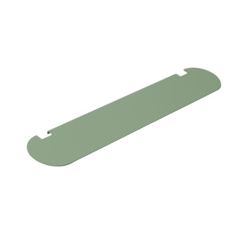 Pedestal Moon Light Shelf- Metal/Mossy Green