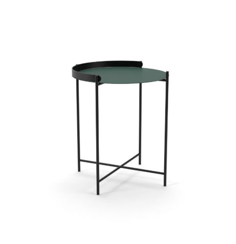 HOUE EDGE Tray Table Ø: 46 cm - Pine Green OUTLET