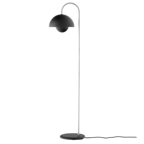 &Tradition Flowerpot VP12 Gulvlampe H: 122 cm - Matt Black