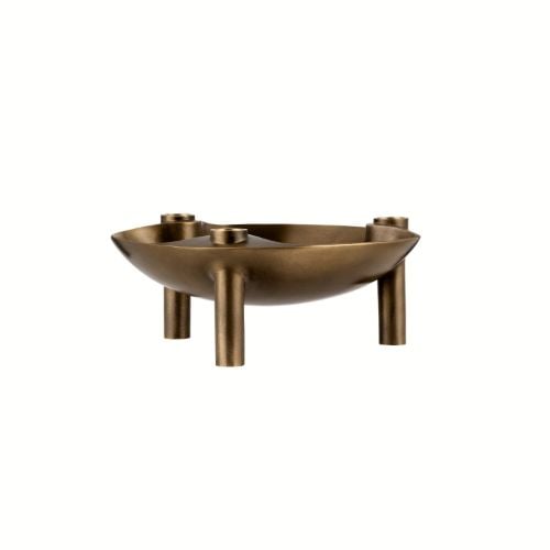 STOFF Nagel Bowl Ø: 13,8 cm- Bronzed Brass