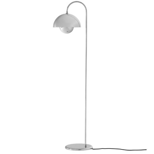 &Tradition Flowerpot VP12 Gulvlampe H: 122 cm - Chrome-Plated