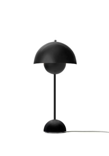 &Tradition Flowerpot VP3 Bordlampe H: 50 cm - Matt Black