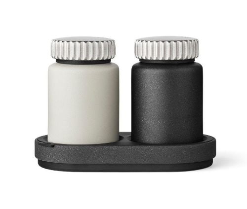 Vipp 263 Salt & Peber Kværn Sæt af 2 stk H: 11,8 cm - Grå/Sort