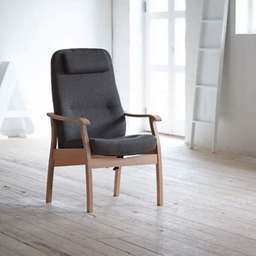 Farstrup 5610 Applaus Sessel - Eiche/Medley Dark Grey
