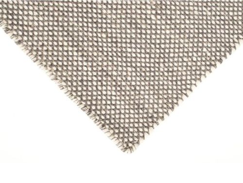 HC Carpets Bali Handgewebter Kelim-Teppich 140x200 cm - Grau Silber