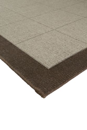 HC Carpets Casablanca Flachgewebter Teppich 200x290 cm - Braun