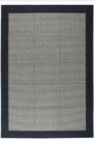 HC Tæpper Casablanca Fladvævet Tæppe 240x340 cm - Mørkgrå