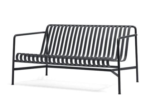 HAY Palissade Lounge Sofa L: 139 cm - Anthracite 