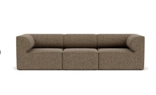 Audo Copenhagen Eave Modulsofa 86 3 Pers. L: 247 cm - Safire 0001 Black