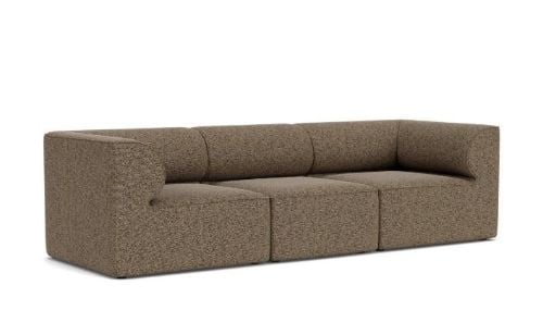 Audo Copenhagen Eave Modulsofa 86 3 Pers. L: 247 cm – Safire 0001 Schwarz