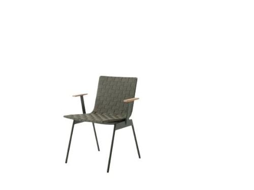 &Tradition Ville AV34 Andersen & Voll Outdoor Armchair  - Bronze Green