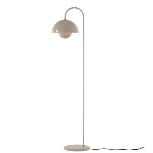 &Tradition Flowerpot VP12 Stehleuchte H: 122 cm - Grey Beige