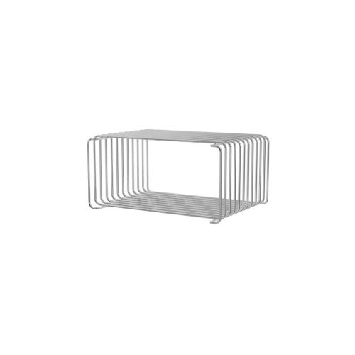 Montana Panton Wire Single Half Height 17,2x34,8x25,7 cm - 43 Chrome