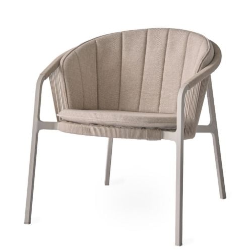 Vipp 712 Lagrasse Lounge Chair Back Cushion 91x38 cm - Dune Sand 