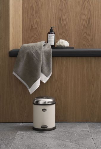 Vipp 12 Treteimer H: 25 cm 3 L - Schwarz