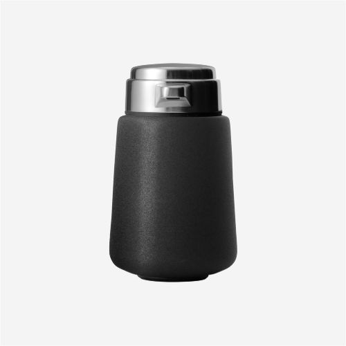 Vipp 9 Seifenspender Ø: 8 cm - Schwarz