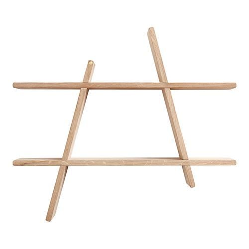 Andersen Furniture A Shelf Large 78x67x12 cm - Oak