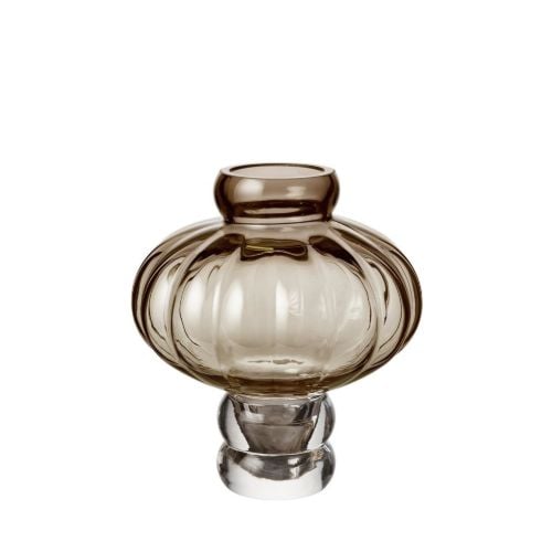 Louise Roe Balloon Vase #02 H: 20 cm - Smoke