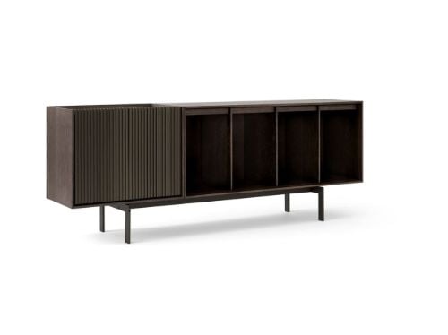 Vipp 675 Kaminschrank L: 176,8 cm – Dunkle Eiche