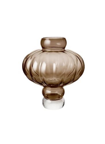 Louise Roe Balloon Vase #08 H: 30 cm - Smoke