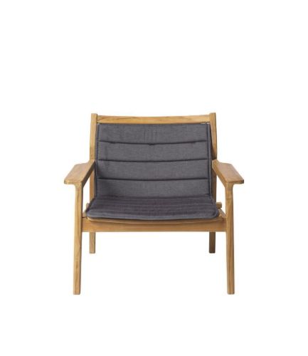 FDB Møbler M22 Sammen Hynde til M6 Loungestol 99x54 cm - Antracitgrå