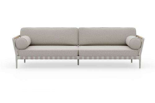 Vipp 720 Outdoor Open-Air 3 Seater Sofa L: 251 cm - Beige
