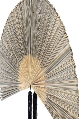 Bloomingville Jaime Wanddekoration 145x72 cm - Bambus/Schwarzes Karagumoy