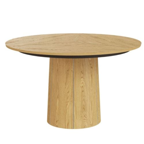 Skovby SM33 Spisebord Ø: 123 cm - Naturolieret Eg