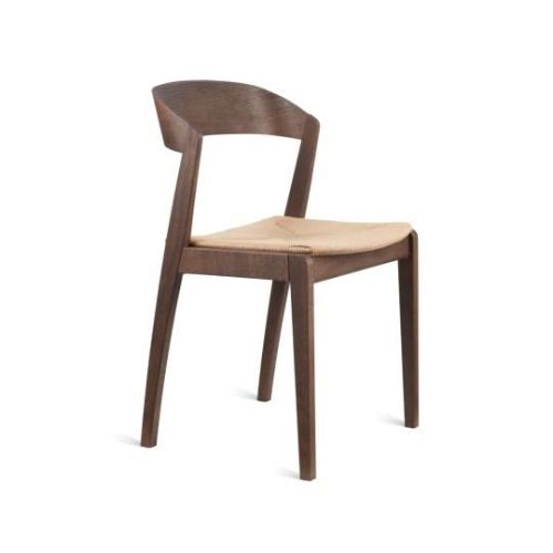 Skovby SM827 Esszimmerstuhl H: 77 cm – Lackiertes Walnussholz