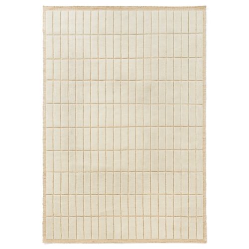 Audo Copenhagen Tile Gulvtæppe 200x300 cm - Ivory Tiles